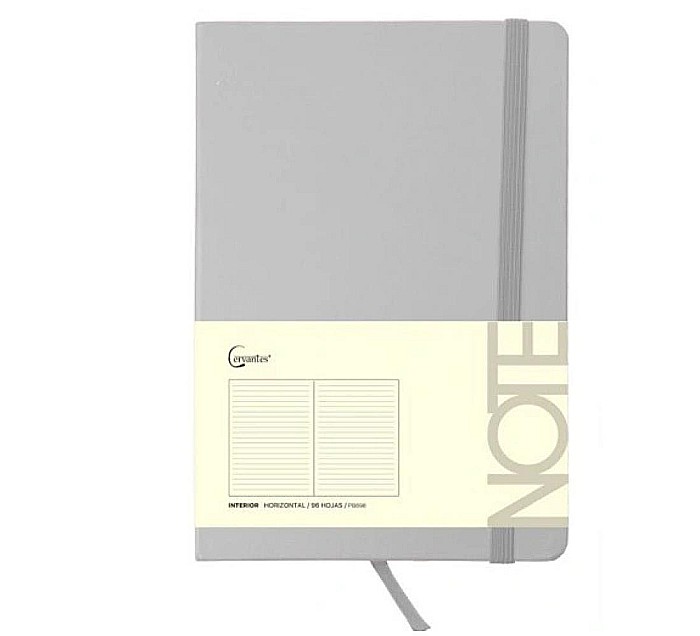 NOTES IPB A5 CERVANTES CU ELASTIC 96F GRI PIATRA AR/ DR/ VE PB698 [2]