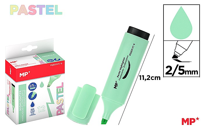 TEXTMARKER IPB VERDE PASTEL PE505VC-S [1]