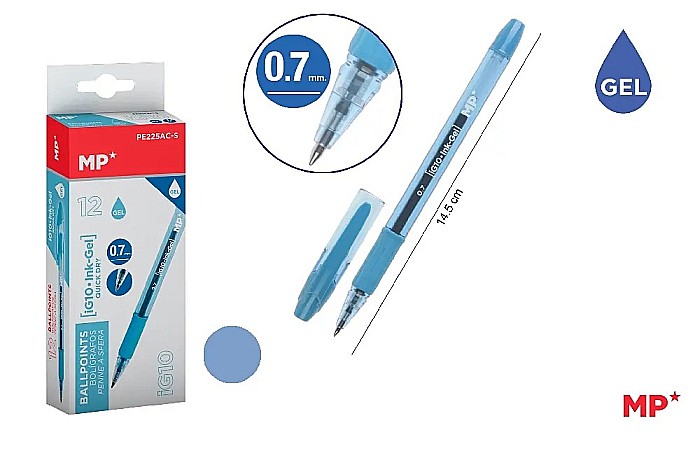 PIX GEL IPB 0.7MM ALBASTRU DESCHIS PE225AC-S [1]