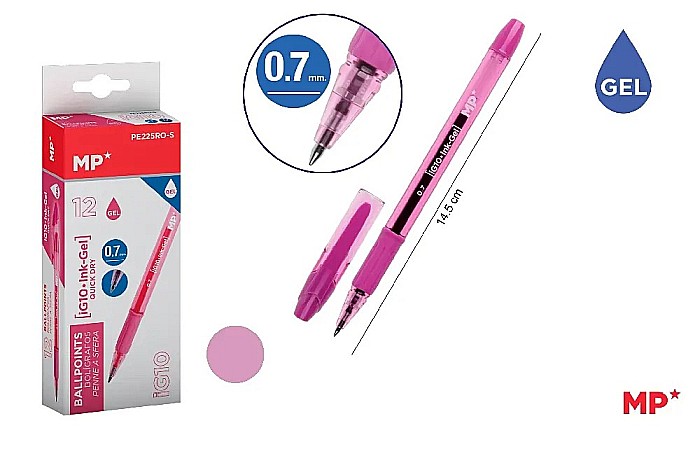 PIX GEL IPB 0.7MM ROZ PE225RO-S [1]