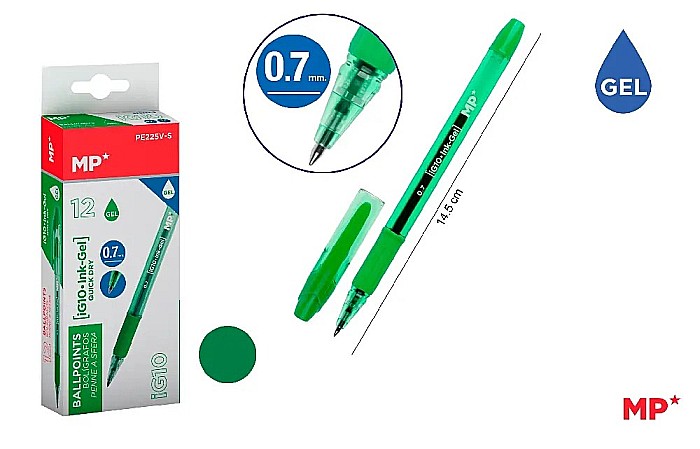 PIX GEL IPB 0.7MM VERDE PE225V-S [1]