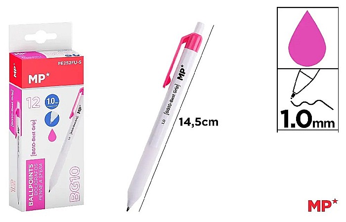 PIX CU GEL IPB PE BAZA DE ULEI 1.0MM FUCSIA PE252FU-S [1]