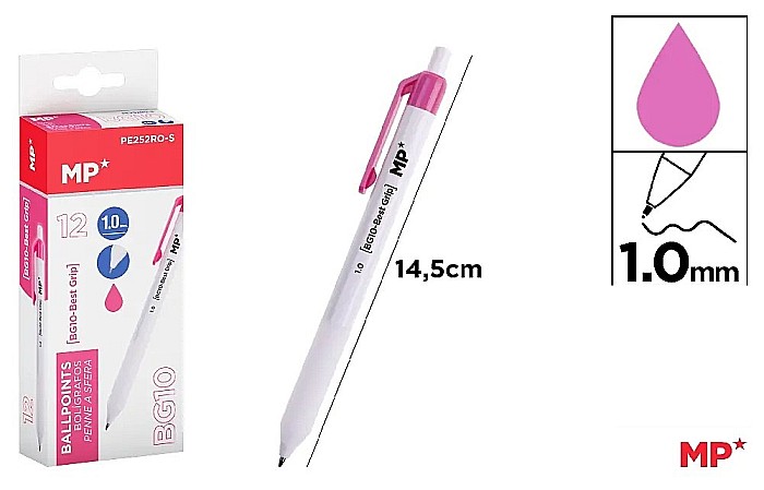 PIX CU GEL IPB PE BAZA DE ULEI 1.0MM ROZ PE252RO-S [1]