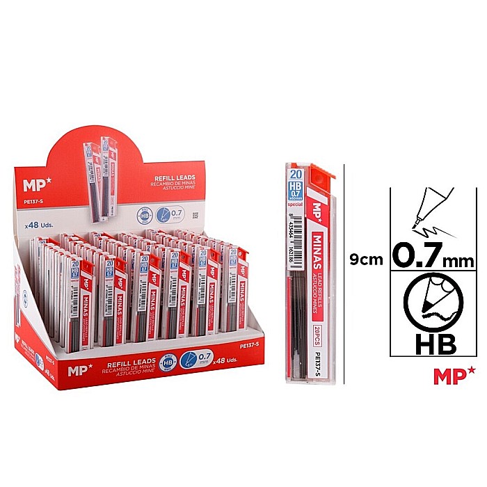 MINA CREION IPB 0.7MM HB, 20 BUC PE137-S [1]