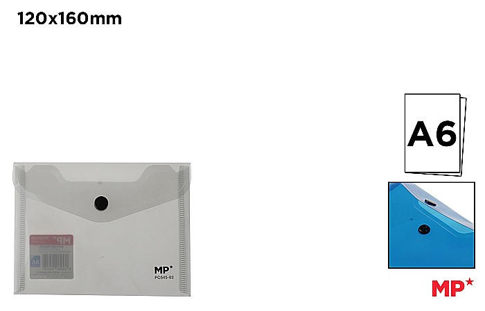 MAPA PLASTIC IPB A6 CU CAPSA GRI TRANSPARENT PC545-02 [1]