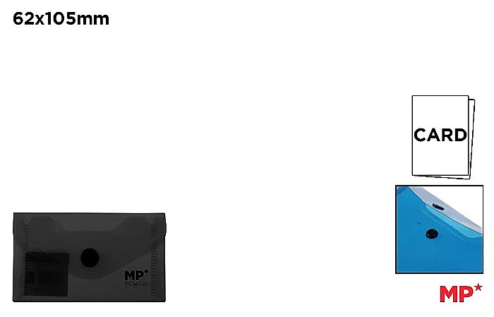 MAPA PLASTIC IPB A8 CU CAPSA NEGRU TRANSPARENT PC547-01 [1]