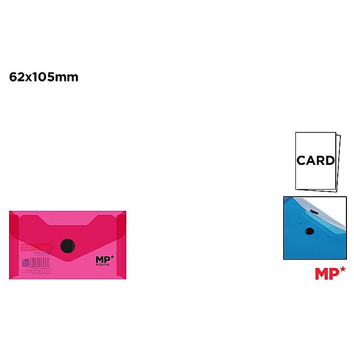 MAPA PLASTIC IPB A8 CU CAPSA FUCSIA TRANSPARENT PC547-10 [1]