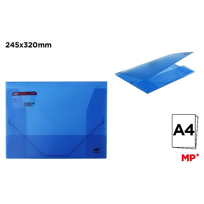 DOSAR PLIC PP A4 IPB CU ELASTIC ALBASTRU AZUR TRANSLUCID PC552-04 [1]