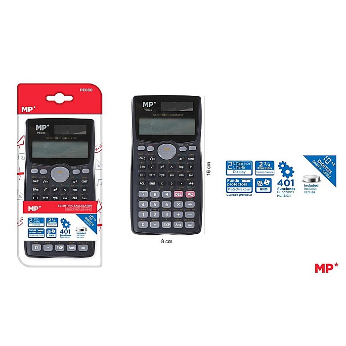 CALCULATOR STIINTIFIC IPB 12DIG NEGRU PE030 [1]