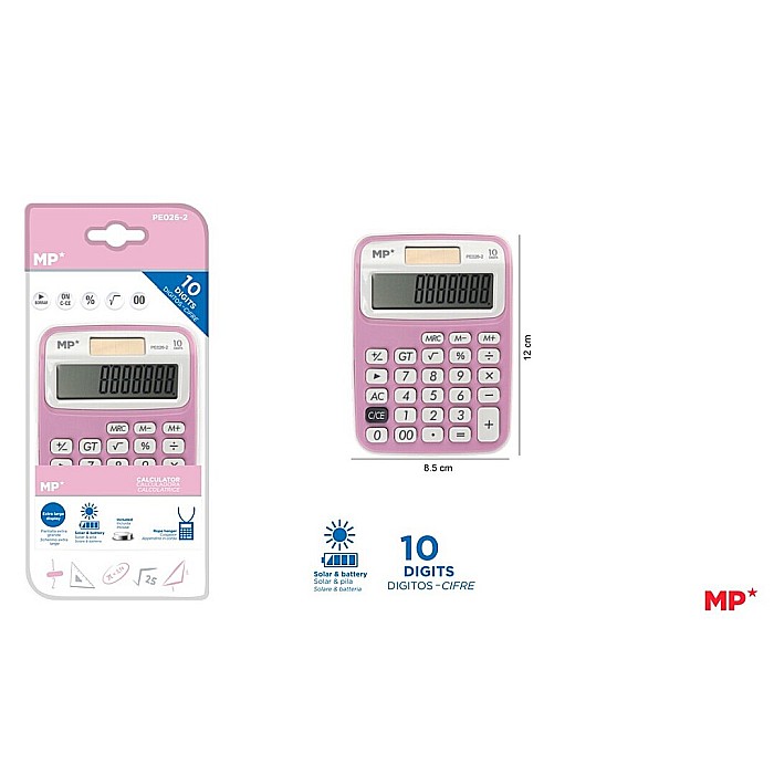 CALCULATOR BIROU IPB 10DIG ROZ PE026-2 [1]