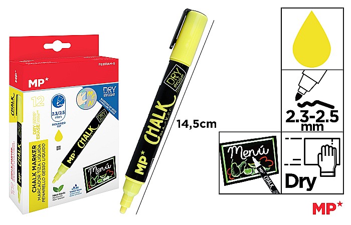 MARKER CRETA IPB VARF 2.3MM-2.5MM GALBEN PE551AM-S [1]