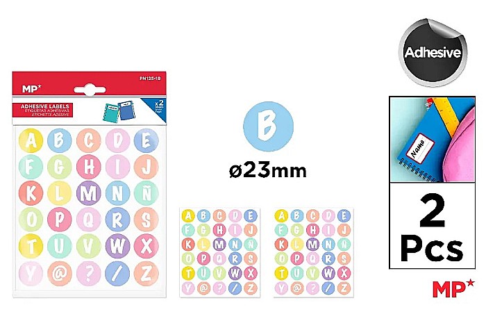 STICKER IPB 23MM 2 COLI/SET LITERE SI CARACTERE PN125-19 [1]