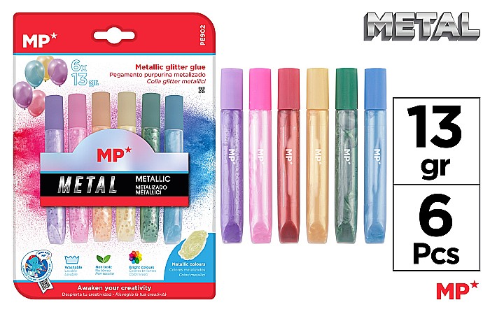 LIPICI CU SCLIPICI IPB 13GR 6/SET CULORI METALIZATE PE902 [1]