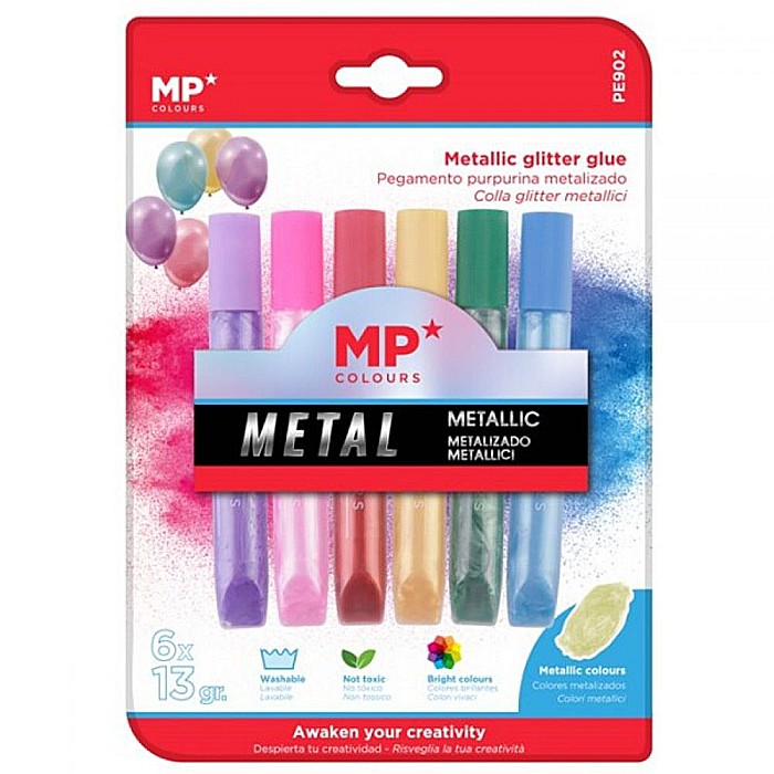 LIPICI CU SCLIPICI IPB 13GR 6/SET CULORI METALIZATE PE902 [2]