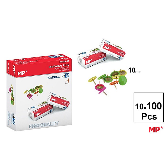 PIONEZE IPB COLOR 10MM 100/SET PA485-03 [1]