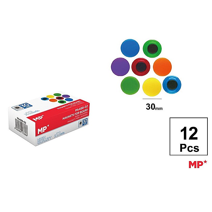 MAGNETI IPB 30MM 12/SET COLOR PA488-02 [1]