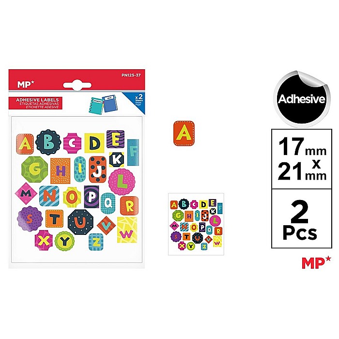 STICKER IPB 17*21MM 2 COLI/SET LITERE PN125-37 [1]