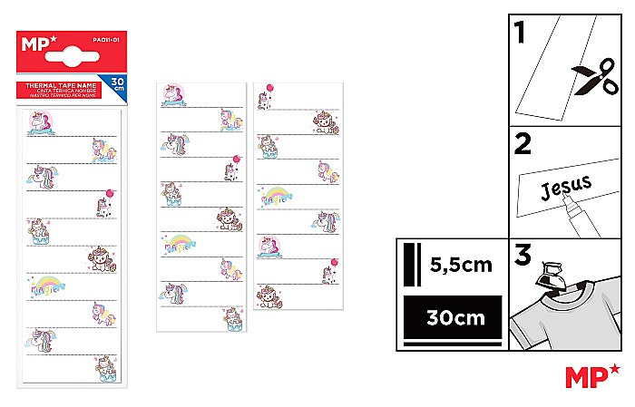 ETICHETE TEXTILE IPB TERMOADEZIVE FANTASIA UNICORNI  PA011-01 [1]