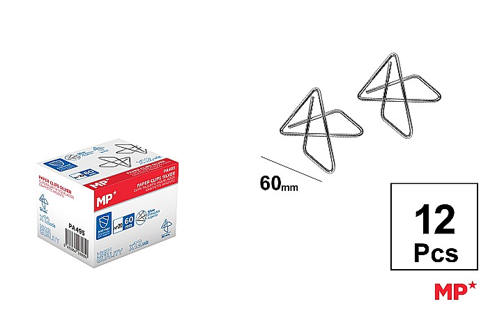 CLIPS HARTIE IPB NICHEL 65MM 12/SET PA495 [1]