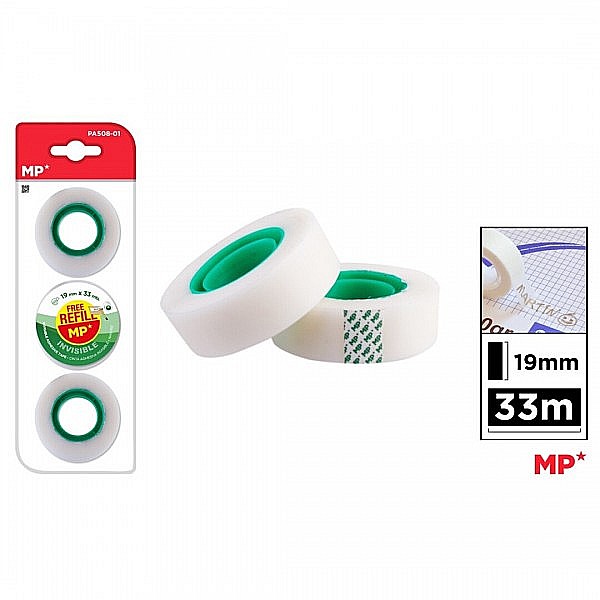 BANDA ADEZIVA IPB 18MM*33M INVIZIBILA 3/SET PA508-01 [2]