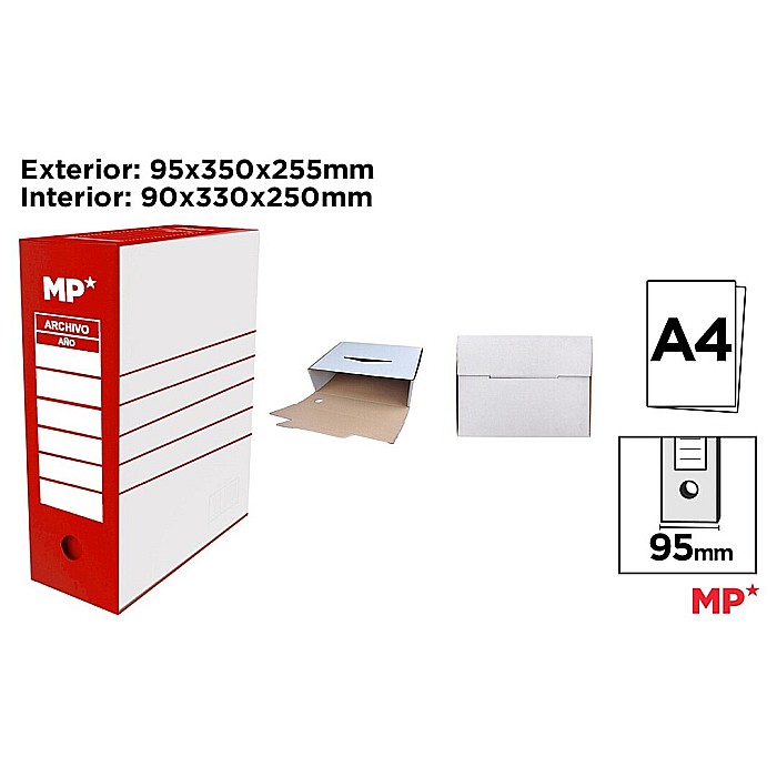 CUTIE ARHIVARE IPB 10CM ROSU PC069R [1]