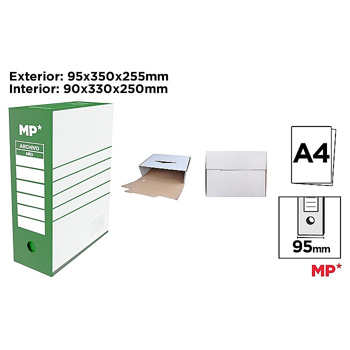 CUTIE ARHIVARE IPB 10CM VERDE PC069V [1]