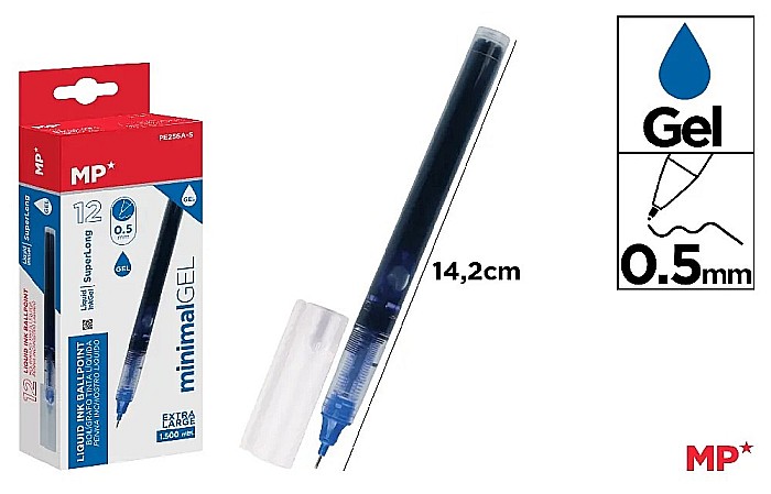 ROLLER CU GEL IPB 0.5MM ALBASTRU PE256A-S [1]