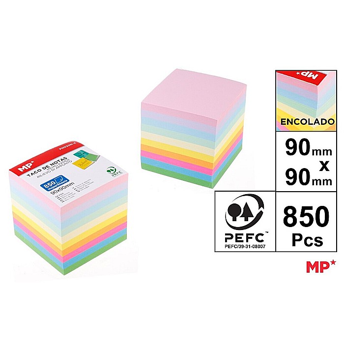 CUB COLOR IPB 90*90MM 850/SET CULORI NEON SI PASTEL PN030N-4 [1]