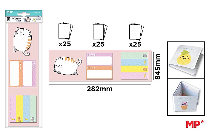 NOTES ADEZIV IPB PISICI 75 PCS PN164-01 [1]
