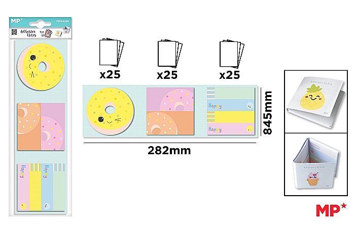 NOTES ADEZIV IPB DONUTS 75 PCS PN164-06 [1]