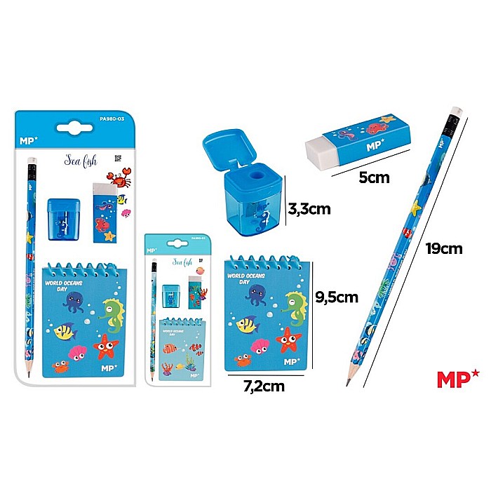 SET SCOLAR IPB 4 PIESE ANIMALE MARINE PA980-03 [1]