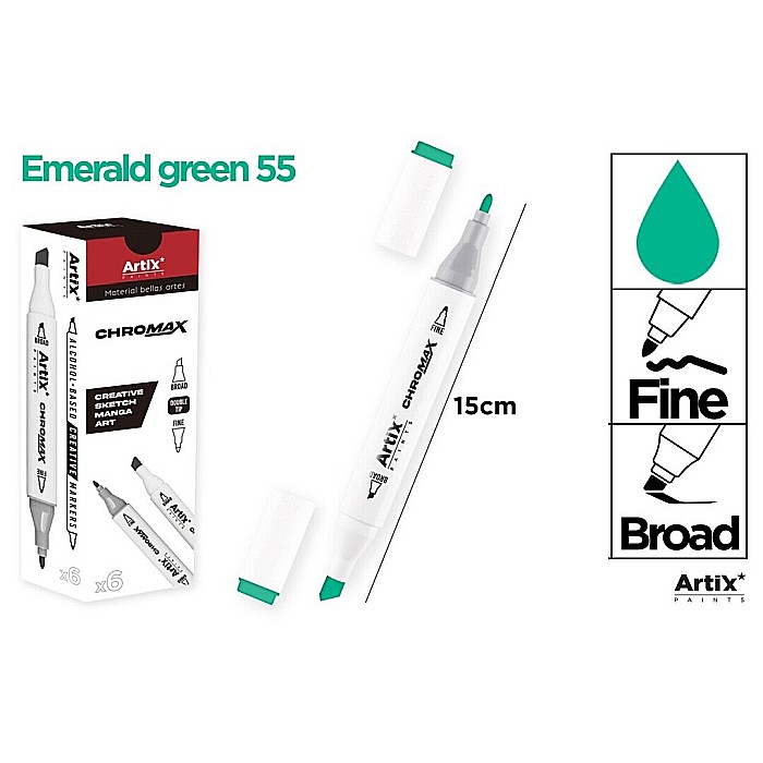 ART MARKER IPB 2 CAPETE VERDE SMARALD 55 PP915-55 [1]