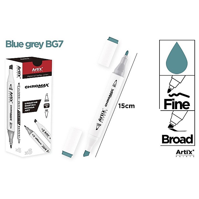 ART MARKER IPB 2 CAPETE GRI ALBASTRUI INCHIS BG7 PP915-108 [1]