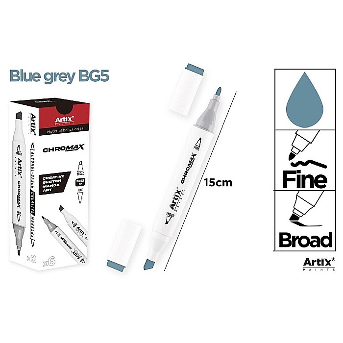 ART MARKER IPB 2 CAPETE BLUE GRAY BG5 PP915-106 [1]