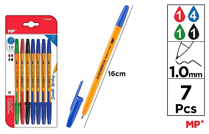 PIX IPB CORP GALBEN 1.0MM 7/SET PE259 [1]