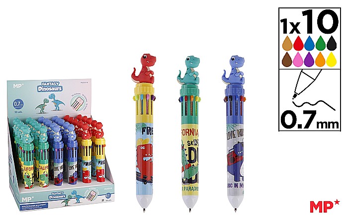 PIX IPB 10 CULORI FANTASY DINO PE253-16 [1]