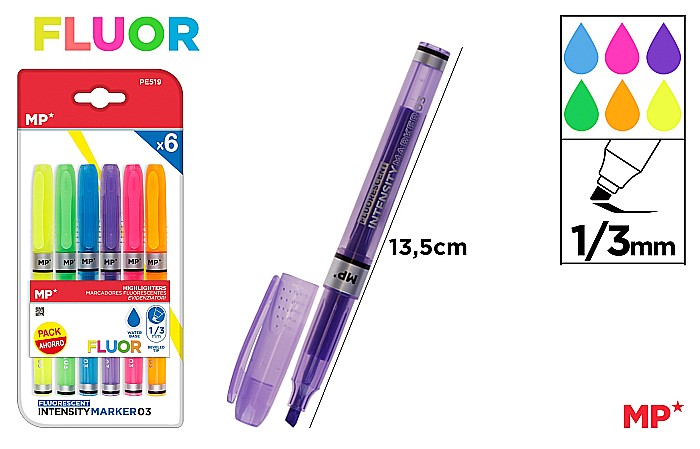 TEXTMARKER IPB FLUOR 6/SET VARF 1MM-3MM PE519 [1]