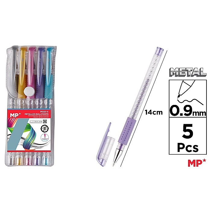 PIX IPB 5 CULORI/SET METALIZATE PE123-5 [1]