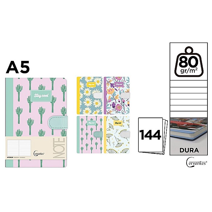 NOTES IPB A5 FANTASY STAY COOL CLAPA MAGNETICA PB475-34 [1]