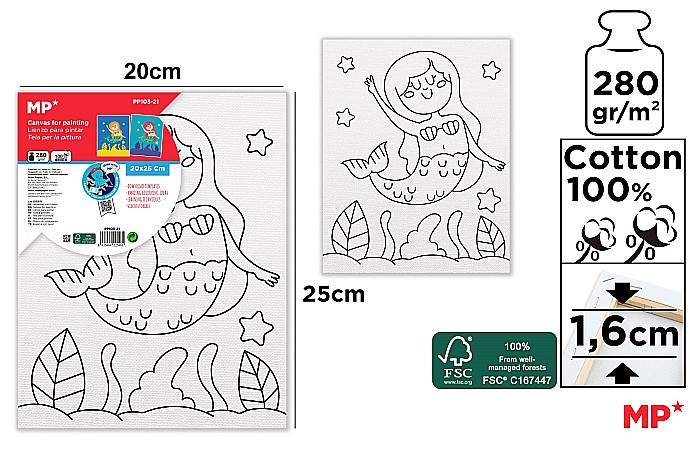 RAMA CU PANZA PREDESENATA IPB 20*25CM SIRENA PP103-21 [1]