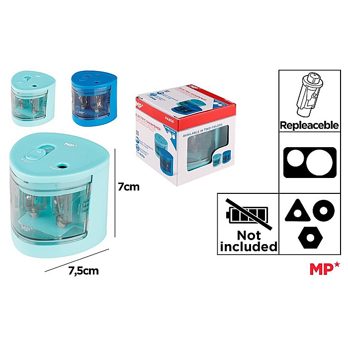 ASCUTITOARE ELECTRICA DUBLA IPB ALBASTRA PA858 [1]