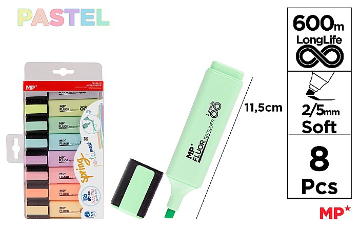 TEXTMARKER IPB 8/SET CULORI PASTEL PE534-10 [1]