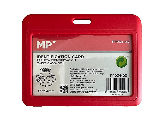 BUZUNAR ECUSON IPB 85*54MM ORIZONTAL ROSU PP034-03 [2]