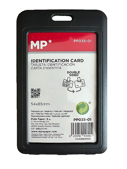 BUZUNAR ECUSON IPB 54*85MM VERTICAL NEGRU PP035-01 [2]