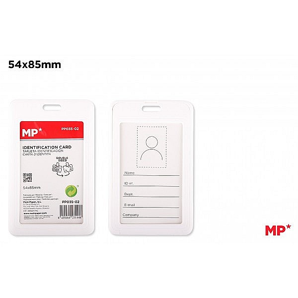 BUZUNAR ECUSON IPB 54*85MM VERTICAL ALB PP035-02 [1]