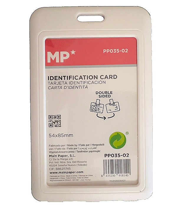 BUZUNAR ECUSON IPB 54*85MM VERTICAL ALB PP035-02 [2]