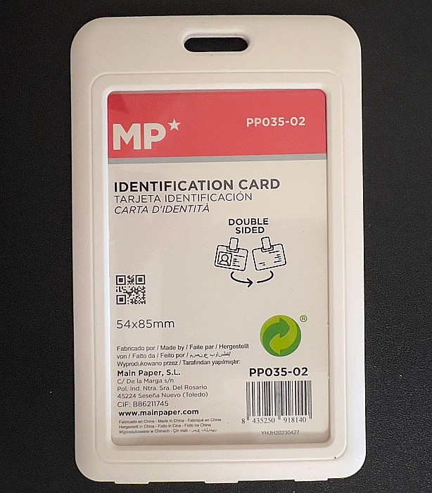 BUZUNAR ECUSON IPB 54*85MM VERTICAL ALB PP035-02 [3]