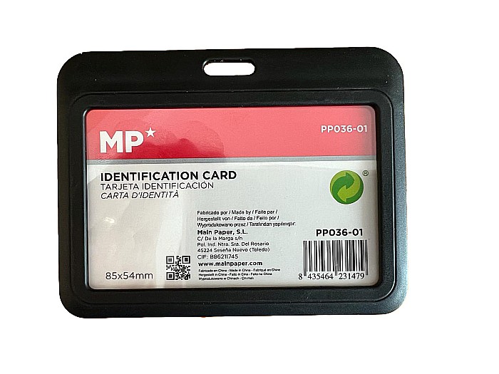 BUZUNAR ECUSON IPB 54*85MM ORIZONTAL NEGRU PP036-01 [2]