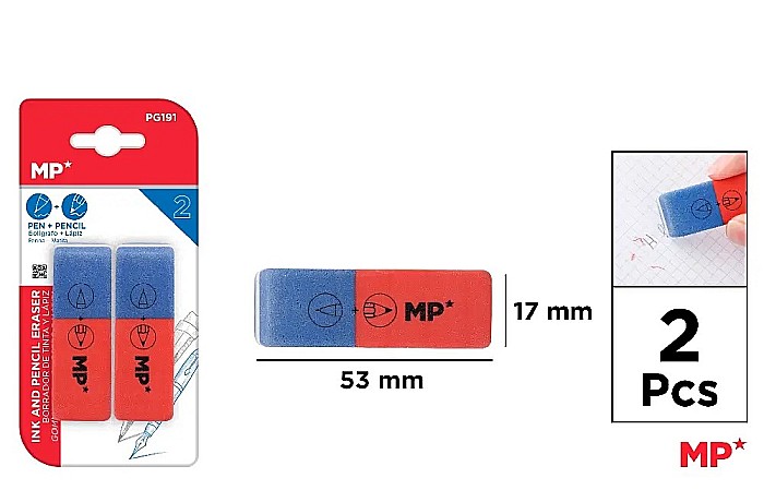 RADIERA IPB 2/SET BICOLORA PG191 [1]