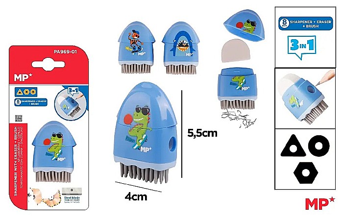 ASCUTITOARE CU RADIERA PERIE IPB CALAMAR ALBASTRU PA969-01 [1]